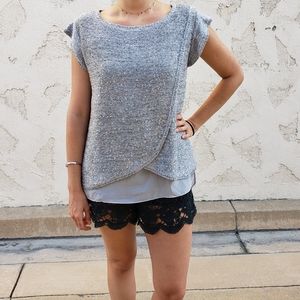 Zara Sequin Top